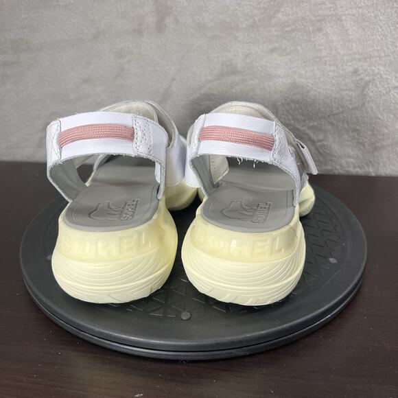 Sorel Womens Size 9 Cream White Explorer Blitz Stride Comfort Casual Sandals - Picture 3 of 9